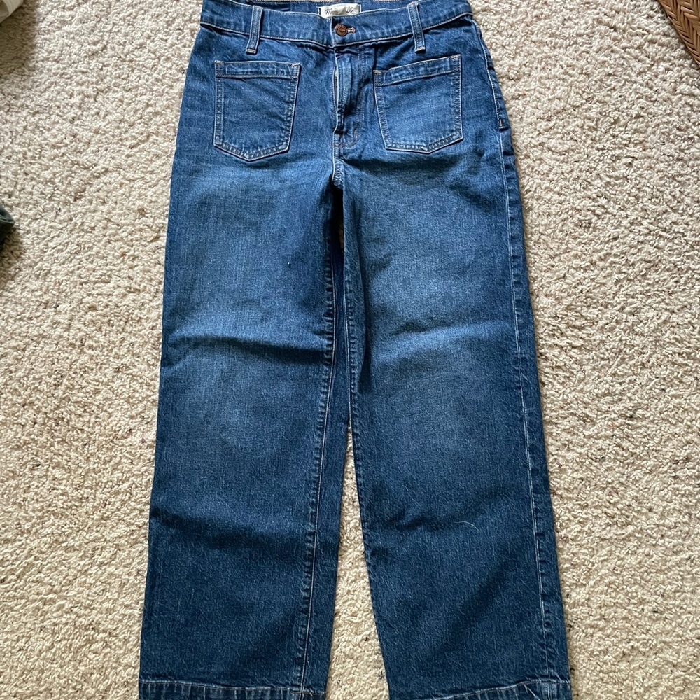 Madewell Perfect vintage wide leg Blue Women's Jeans